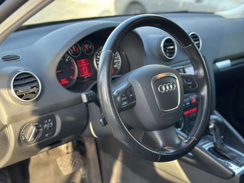 AUDI A3 2L TDI 170 CV Palette au volant / AUDIO BOSE / Paiement 4X ou 10X Possible 