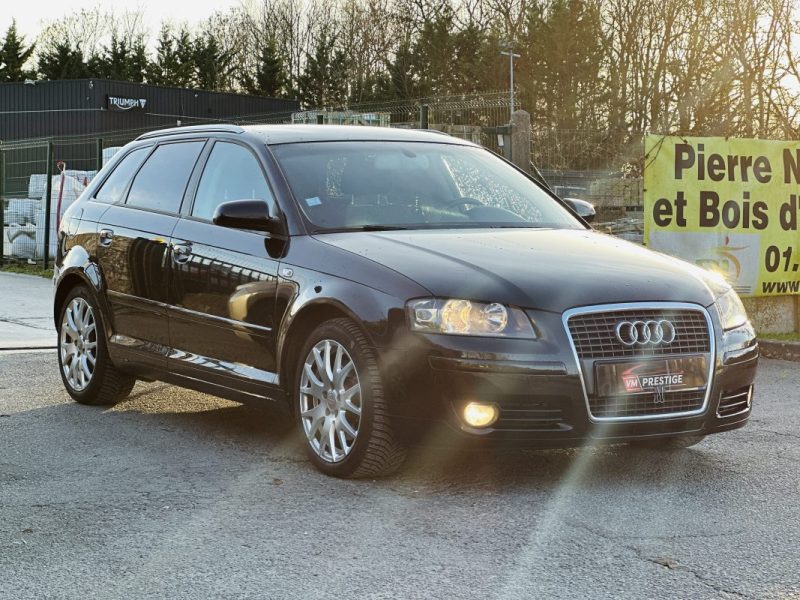 AUDI A3 2L TDI 170 CV Palette au volant / AUDIO BOSE / Paiement 4X ou 10X Possible 