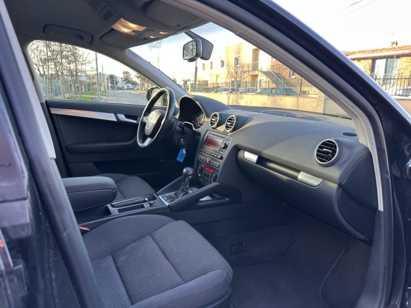 AUDI A3 2L TDI 170 CV Palette au volant / AUDIO BOSE / Paiement 4X ou 10X Possible 