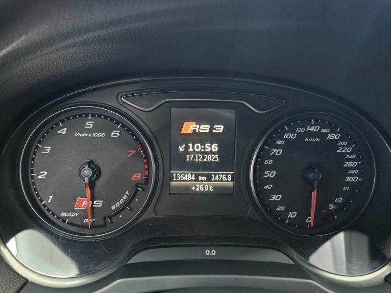 AUDI RS3 2.5 TFSI 367CH QUATTRO S TRONIC 7 2015