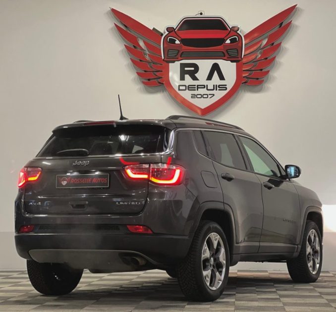 JEEP COMPASS LIMITED 4X4 170CH 1ER M 