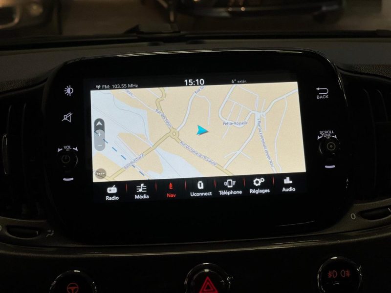 FIAT 500 1.2L LOUNGE CABRIO 70CH 