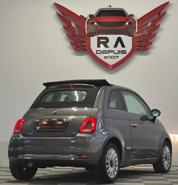 FIAT 500 1.2L LOUNGE CABRIO 70CH 