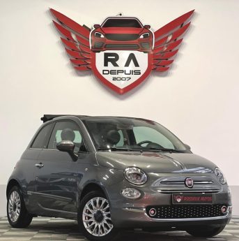 FIAT 500 1.2L LOUNGE CABRIO 70CH 