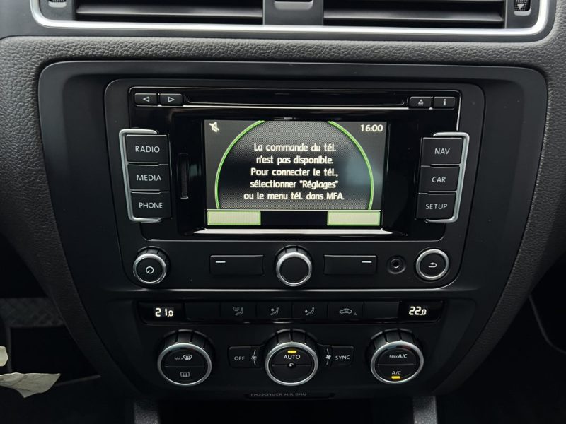 VOLKSWAGEN JETTA 4 IV HYBRID 1.4 TSI 150 Cv 1ERE MAIN / DSG7 36 300 Kms CRIT AIR 1 - GARANTIE 1 AN