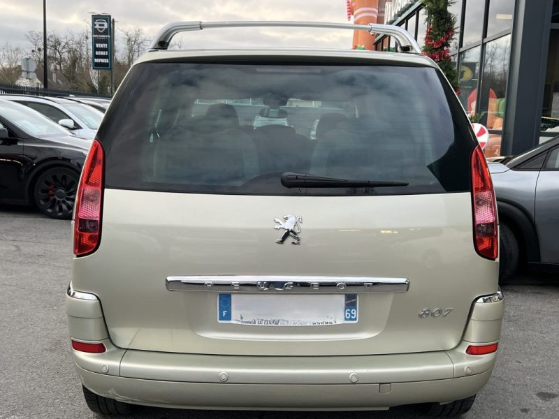 PEUGEOT 807 2.0 HDI 136 Cv 1ERE MAIN / 7 PLACES - GARANTIE 1 AN