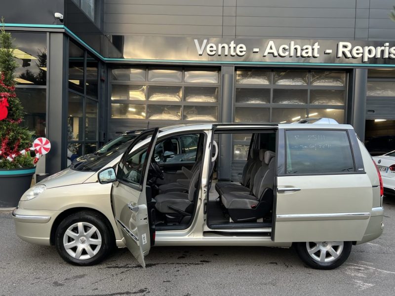 PEUGEOT 807 2.0 HDI 136 Cv 1ERE MAIN / 7 PLACES - GARANTIE 1 AN