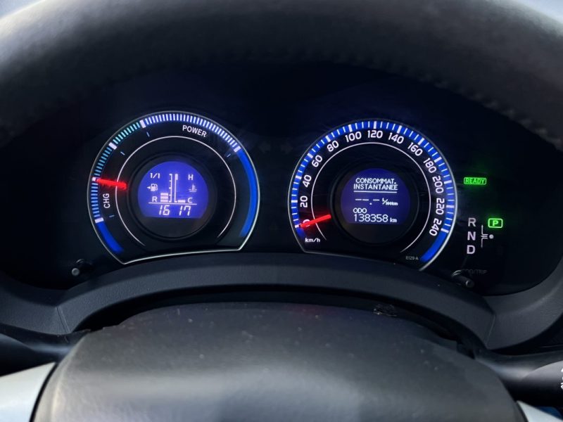 TOYOTA AURIS PHASE 2 CONNECT 1.8 VVT-i 136 HYBRID / GPS BOITE AUTOMATIQUE CRIT AIR 1 - Garantie 1 an