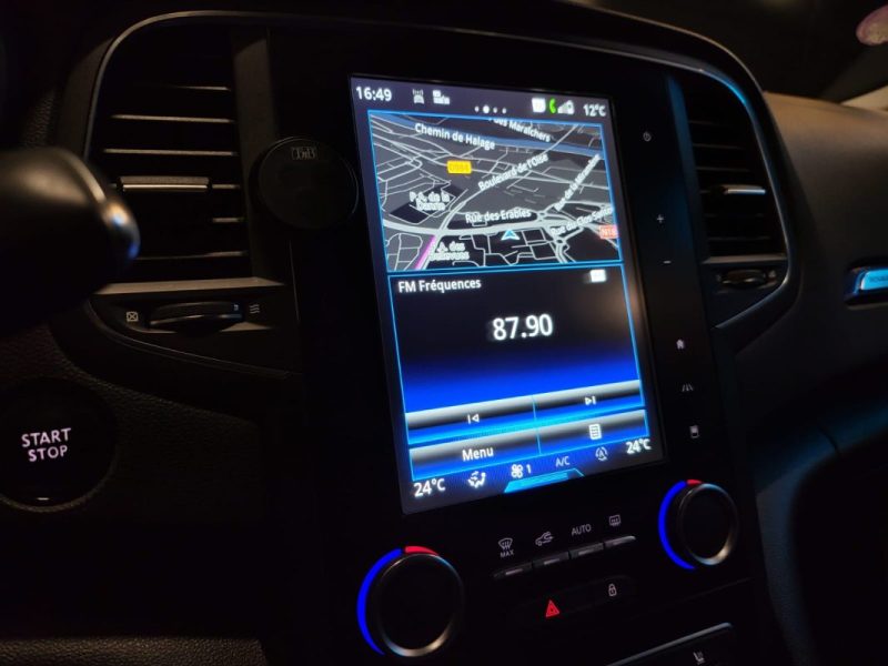 RENAULT MEGANE 1.6 TCE 205CH GT PACK BOSE SIEGES CHAUFFANTS LUMIERES D\'AMBIANCE  2016