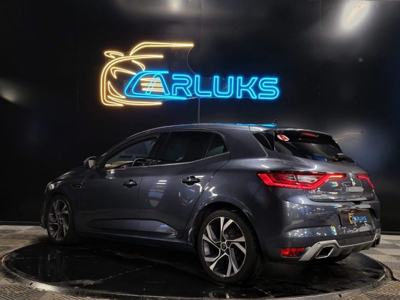 RENAULT MEGANE 1.6 TCE 205CH GT PACK BOSE SIEGES CHAUFFANTS LUMIERES D\'AMBIANCE  2016