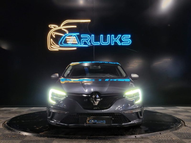 RENAULT MEGANE 1.6 TCE 205CH GT PACK BOSE SIEGES CHAUFFANTS LUMIERES D\'AMBIANCE  2016