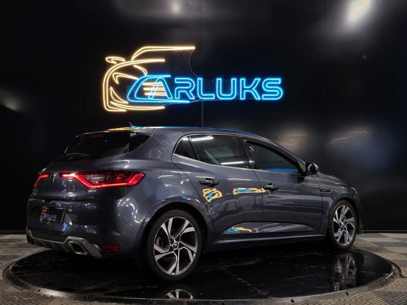 RENAULT MEGANE 1.6 TCE 205CH GT PACK BOSE SIEGES CHAUFFANTS LUMIERES D\'AMBIANCE  2016
