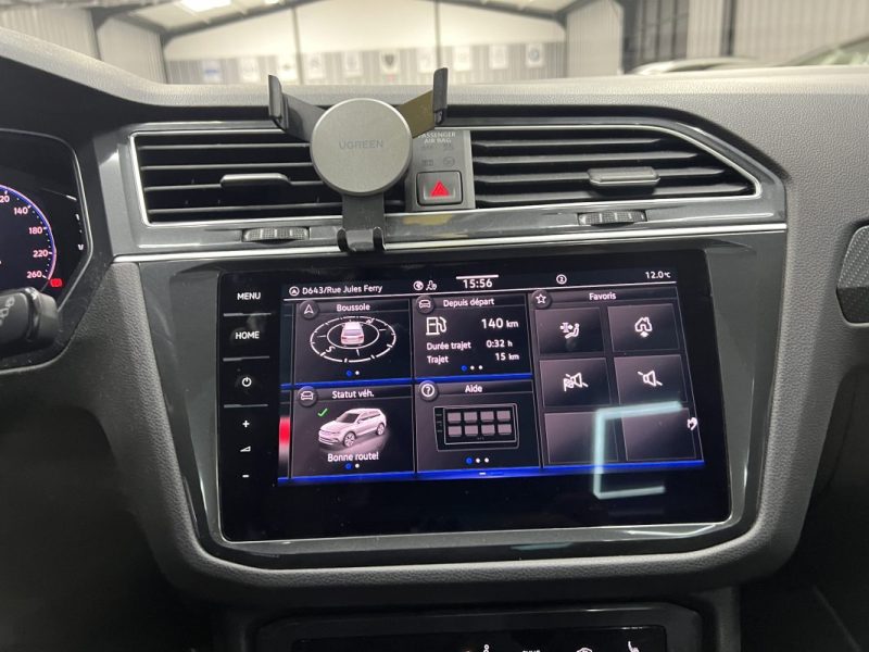 Volkswagen Tiguan II 2.0 TDI 150ch R Line DSG7 | 97 000 KM | Toit ouvrant | Caméra | Cockpit