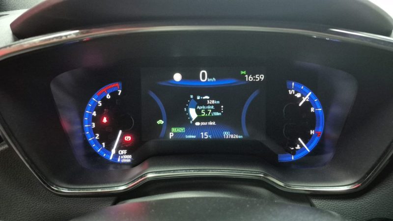 TOYOTA COROLLA TOURING SPORTS 122cv NOIR/1 ERE MAIN/TVA RECUPERABLE