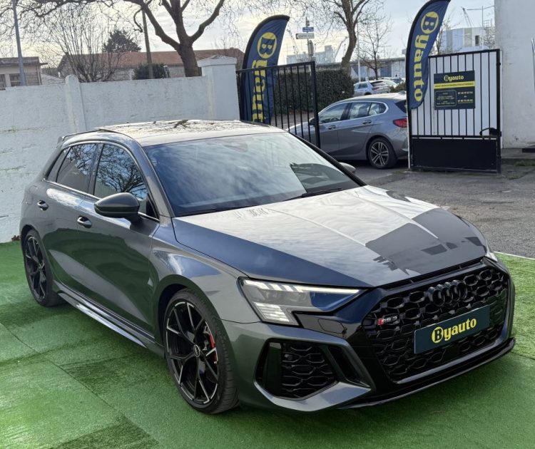 AUDI RS3 SPORTBACK 2.5 TFSI 400 CV QUATTRO S-TRONIC /ORIGINE FRANCE /GARANTIE 2027        