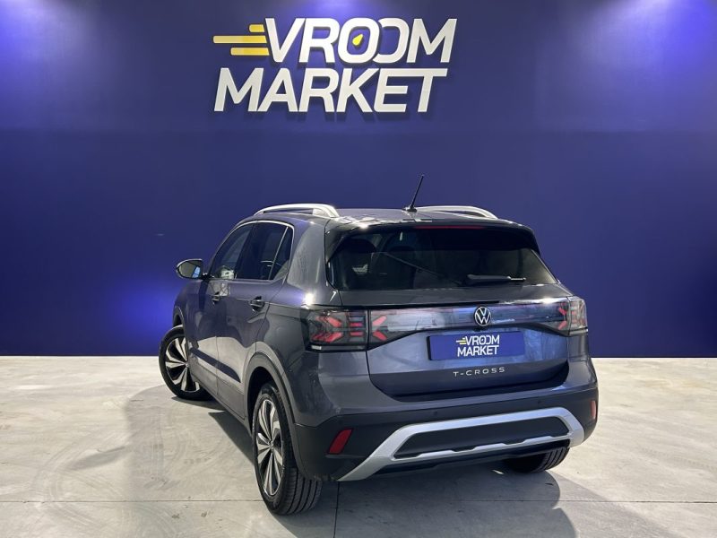 VOLKSWAGEN T-CROSS 1.0 TSI 116 12V TURBO STYLE DSG 7 IQ LIGHT GARANTIE 5 ANS