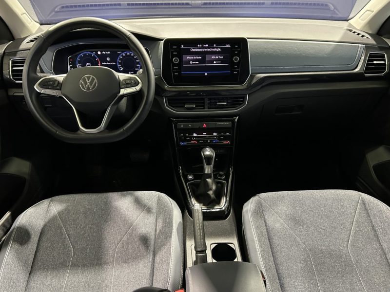 VOLKSWAGEN T-CROSS 1.0 TSI 116 12V TURBO STYLE DSG 7 IQ LIGHT GARANTIE 5 ANS