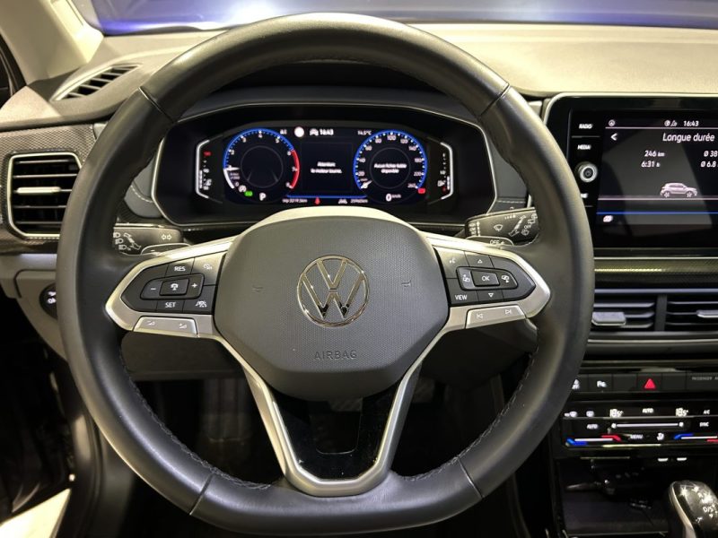 VOLKSWAGEN T-CROSS 1.0 TSI 116 12V TURBO STYLE DSG 7 IQ LIGHT GARANTIE 5 ANS