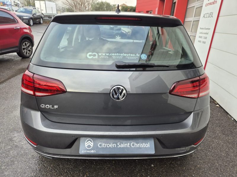 VOLKSWAGEN GOLF VII 1.6 TDI 115 FAP BVM5 CONFORTLINE BUSINESS 2018