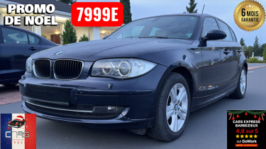 BMW 118I LUXE 143CV CUIR, XENON, TOIT OUVRANT GARANTIE 6 MOIS