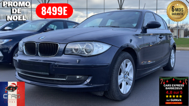 BMW 118I LUXE 143CV CUIR, XENON, TOIT OUVRANT GARANTIE 6 MOIS