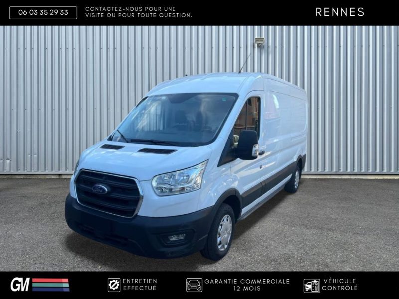 Ford Transit T350 L3H2 2.0 EcoBlue 130ch  – garantie 12 mois / TVA RÉCUPÉRABLE / 1ER MAIN