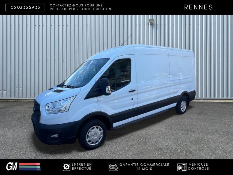 Ford Transit T350 L3H2 2.0 EcoBlue 130ch  – garantie 12 mois / TVA RÉCUPÉRABLE / 1ER MAIN