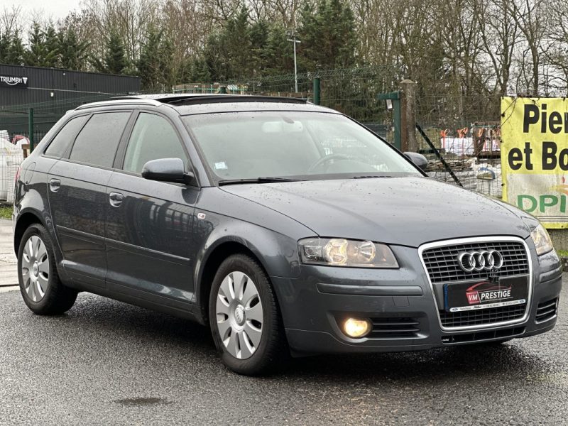 AUDI A3 SPORTBACK 1,4L TFSI 125CV Double Toit Panoramique / Paiement 4X ou 10X Possible