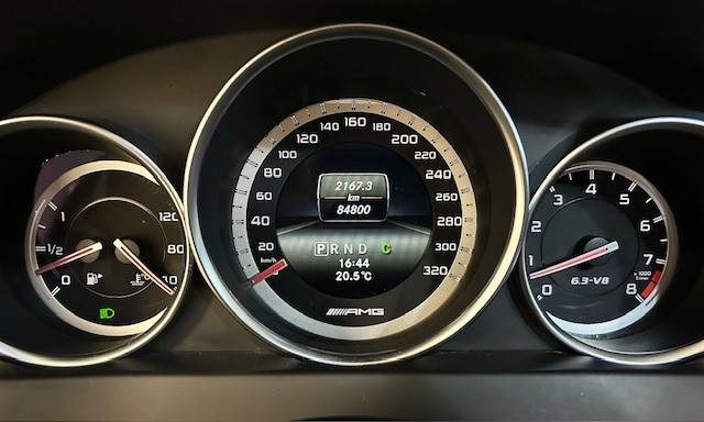 MERCEDES CLASSE C 63 AMG SPEEDSHIFT MCT 2012