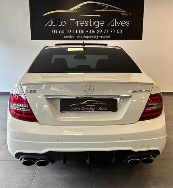 MERCEDES CLASSE C 63 AMG SPEEDSHIFT MCT 2012