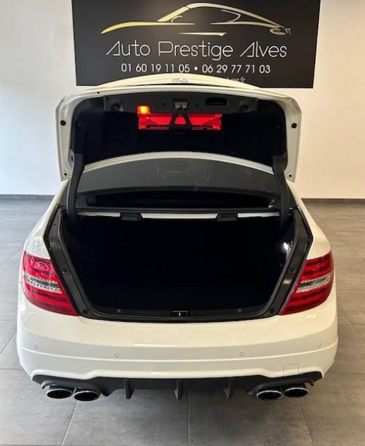 MERCEDES CLASSE C 63 AMG SPEEDSHIFT MCT 2012