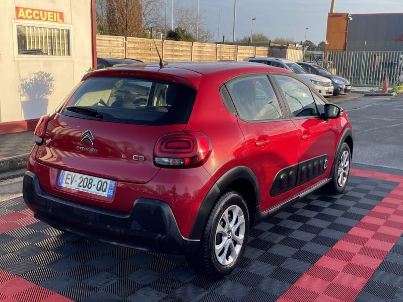 CITROEN C3 1.2 L  68CH    GARANTIE 3/12 MOIS 2017