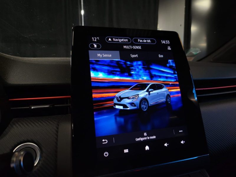 RENAULT CLIO V 1.0 TCE 90CH RS LINE / GRAND ECRAN / SUIVI RENAULT / CAMERA 360° / ANGLE MORT / CARPLAY