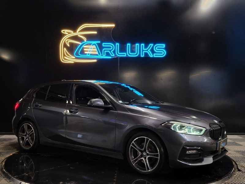 BMW SERIE 1 118I 136CH SPORT LINE DKG7 / SIEGES CUIR CHAUFFANTS + VOLANT CHAUFFANT / 