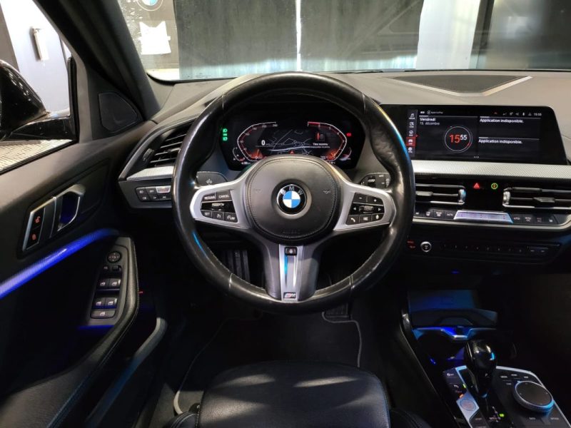 BMW SERIE 1 118I 136CH SPORT LINE DKG7 / SIEGES CUIR CHAUFFANTS + VOLANT CHAUFFANT / 