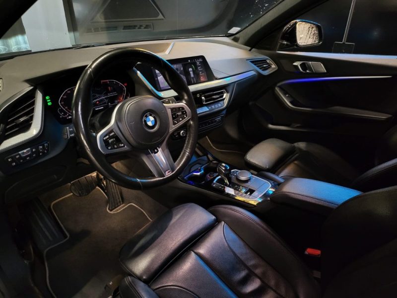 BMW SERIE 1 118I 136CH SPORT LINE DKG7 / SIEGES CUIR CHAUFFANTS + VOLANT CHAUFFANT / 