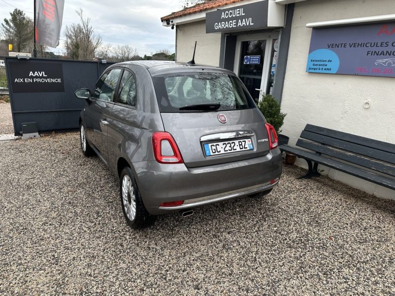 FIAT 500 1.0 70CH BSG DOLCEVITA HYBRIDE 2021