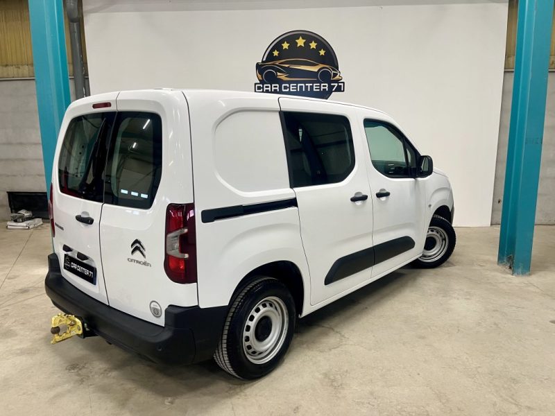 CITROEN Berlingo Van M 650kg 1.6 Bluehdi 75ch Club 2 Places BVM GARANTIE 6 MOIS 