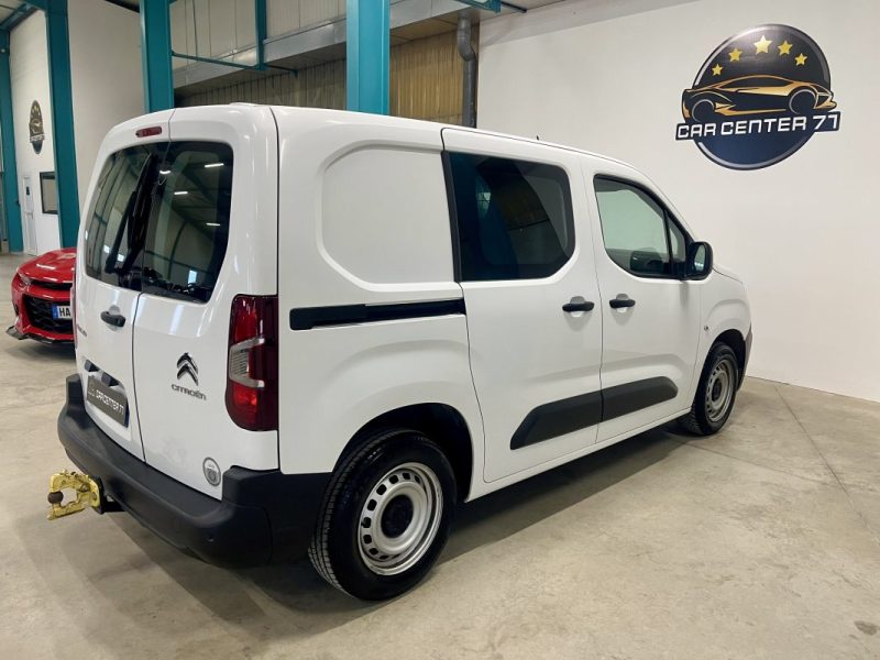 CITROEN Berlingo Van M 650kg 1.6 Bluehdi 75ch Club 2 Places BVM GARANTIE 6 MOIS 