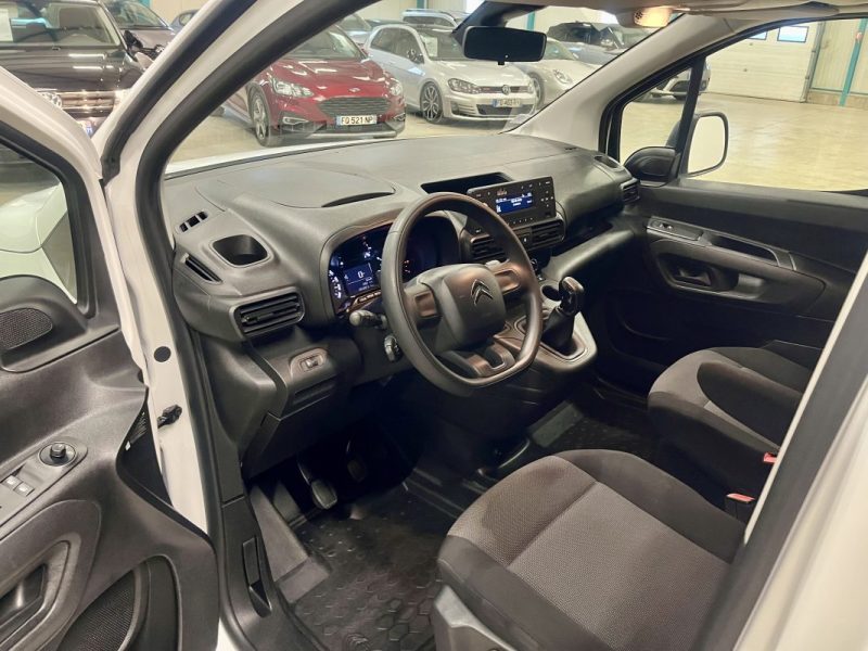 CITROEN Berlingo Van M 650kg 1.6 Bluehdi 75ch Club 2 Places BVM GARANTIE 6 MOIS 