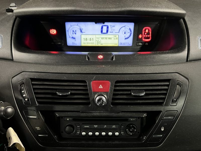 CITROEN C4 PICASSO 1.6 HDI 110 Cv BOITE AUTOMATIQUE / 63 100 Kms 1ERE MAIN - GARANTIE 1 AN