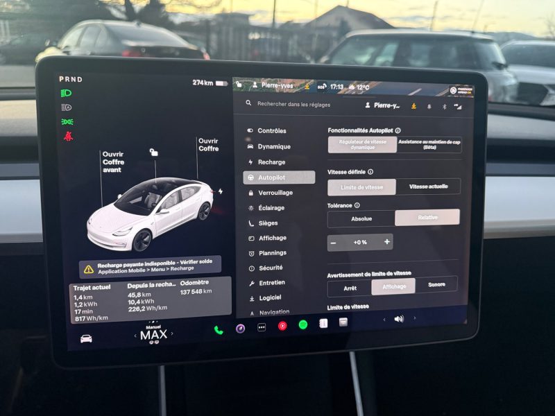 TESLA MODEL 3 EV AWD 2019
