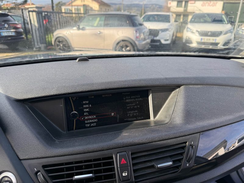 BMW X1 S-DRIVE 18D 143CH GARANTIE 1ERE MAIN