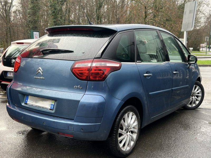 CITROEN C4 PICASSO EXCLUSIVE EXCLUSIVE 1.6 HDI 110 Cv - BVM6 / 75 100 Kms CRIT AIR 2 - GARANTIE 1 AN