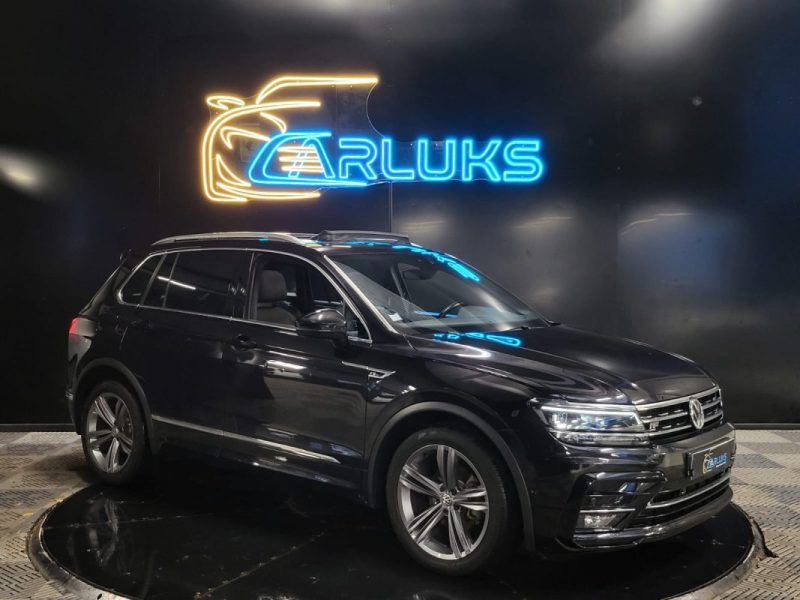VOLKSWAGEN TIGUAN 2.0 TDI 150CV DSG7 R LINE CARAT / TOIT OUVRANT / ECLAIRAGE D\'AMBANCE / SUIVI COMPLET VOLKSWAGEN