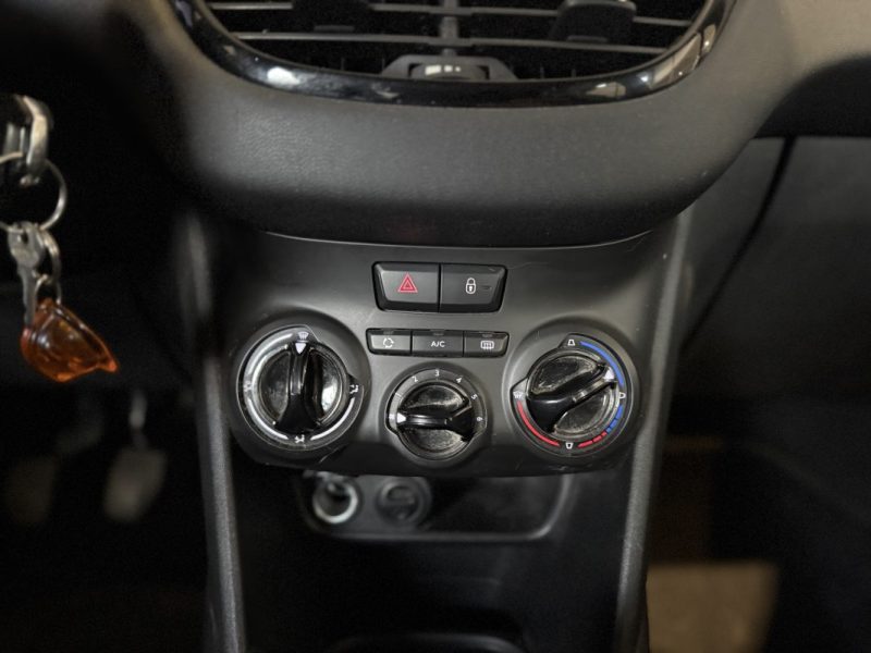 PEUGEOT 208 1.2 - ACTIVE - COURROIE NEUVE - RÉGULATEUR - 86200 KMs - 2015
