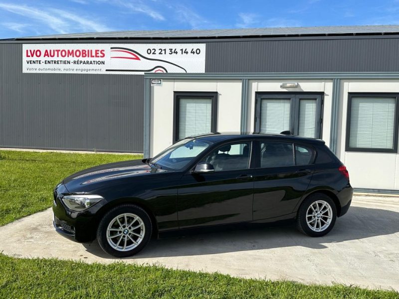 BMW Série 1 118dA 143 ch Lougne plus – BVA– Caméra de recul / GPS / Clim / Bluetooth – Garantie 12 M