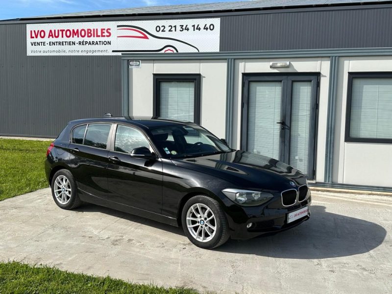 BMW Série 1 118dA 143 ch Lougne plus – BVA– Caméra de recul / GPS / Clim / Bluetooth – Garantie 12 M
