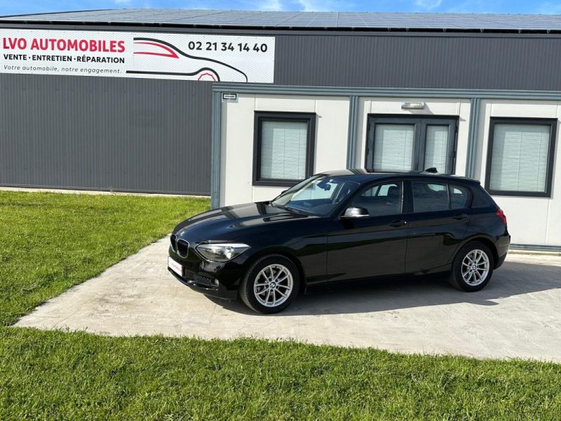 BMW Série 1 118dA 143 ch Lougne plus – BVA– Caméra de recul / GPS / Clim / Bluetooth – Garantie 12 M