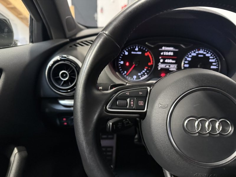 AUDI A3 2.0 TDI 184CH S-LINE QUATTRO S TRONIC 6 / APPLE CARPLAY